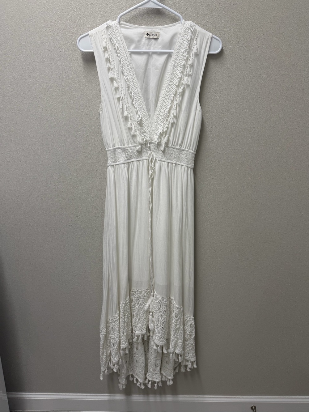 Cupshe Luna Glow White Midi Dress - Picture 4 of 7